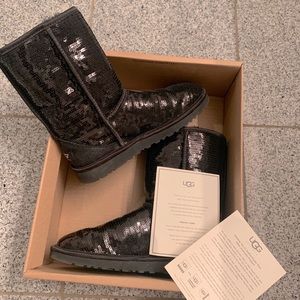 Ugg Classic Short Sequin Boots